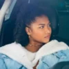 The Equalizer Laya DeLeon Blue Denim Jacket