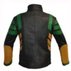 Thor Ragnarok Loki Black Leather Jacket