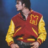 Thriller M Logo Michael Jackson Varsity Jacket