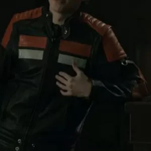 Jason Todd Titans S03 Cafe Racer Leather Jacket