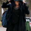 Rachel Roth Titans Black Coat - Image 4