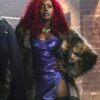 Titans Starfire Fur Coat