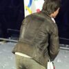 Paris 2024 Olympic Closing Ceremony Tom Cruise Leather Jacket - Image 5