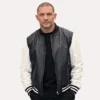 The Bikeriders Premiere Tom Hardy Leather Bomber Jacket - Image 4