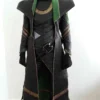 Tom Hiddleston Loki Leather Coat