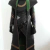Tom Hiddleston Loki Leather Coat