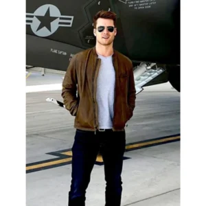 Top Gun Maverick Hangman Leather Jacket