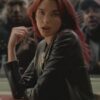 Dua Lipa Training Season Black Leather Blazer - Image 4