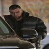 Travis Kelce Black Puffer Jacket