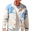 Travis Kelce Denim Jacket
