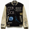 Travis Scott x Fragment Manifest Letterman Jacket