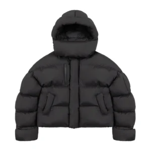 Trendt Vision Black Puffer Jacket