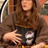 True Drew Boxy Hoodie Brown