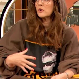 True Drew Boxy Hoodie Brown