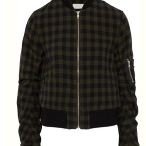 Estela de la Cruz 13 Reasons Why S04 Checked Jacket