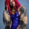 Titans Starfire Fur Coat