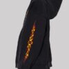 Justin Bieber Balenciaga Burning Unity Zip-Up Hoodie - Image 3
