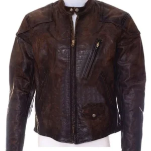 Venom Eddie Brock Biker Leather Jacket