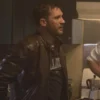 Venom Eddie Brock Biker Leather Jacket