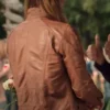 Melinda Monroe Virgin River S02 Brown Leather Jacket - Image 3