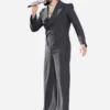 2024 Vogue World Paris Bad Bunny Gray Suit