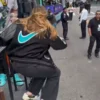 WNBA Liberty Parade Sabrina Ionescu Nike Varsity Jacket