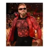 WWE Edge Red Studded Leather Jacket