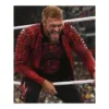 WWE Edge Red Studded Leather Jacket