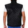 WWE John Cena Black Quilted Vest