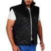 WWE John Cena Black Quilted Vest