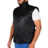 WWE John Cena Black Quilted Vest