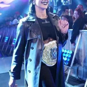 WWE-Raw-Rhea-Ripley-Leather-Coat