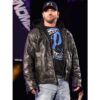 WWE Superstar AJ Style Hooded Leather Jacket