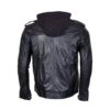 WWE Superstar AJ Style Hooded Leather Jacket