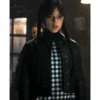 Wednesday Jenna Ortega Leather Jacket