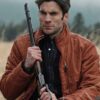 Wes-Bentley-TV-Series-Yellowstone-Brown-Parachute-Jacket-1