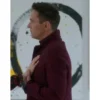 WifeLike 2022 William Maroon Coat - Image 2