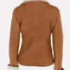 Ten brown Fur shearling jacket