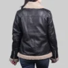 Women Fur Shearling Leather Jacket