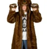 Workaholics Bear Faux Fur Coat