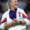 World Series Texas Rangers George W Bush Jacket