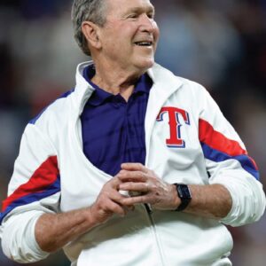 World Series Texas Rangers George W Bush Jacket
