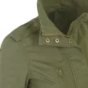 Women's Zip Up Hooded Military Jacket - Image 5