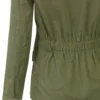 Women's Zip Up Hooded Military Jacket