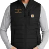 Yellowstone Dutton Ranch Logo Carhartt Vest Black