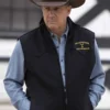 Yellowstone John Dutton Black Vest