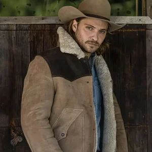 Yellowstone Kayce Dutton Suede Leather Jacket