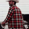 Yellowstone S03 Walker Plaid Jacket