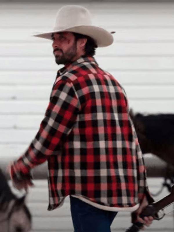Yellowstone S03 Walker Plaid Jacket