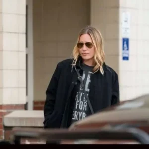 Yellowstone S04 Summer Higgins Black Jacket